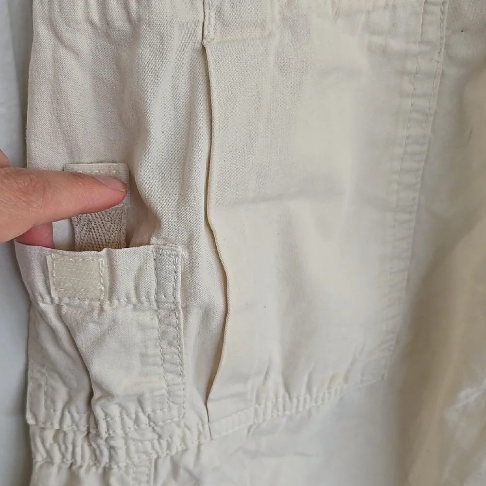 Jaded London Ecru Parachute Cargo Pants Size S - Picture 8 of 16
